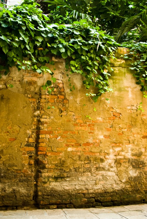 Brick wall in Venezia